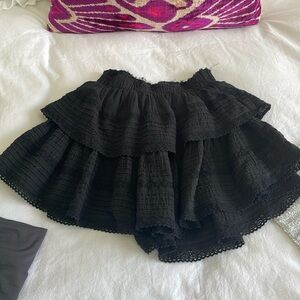 Aerie black skirt size XS
